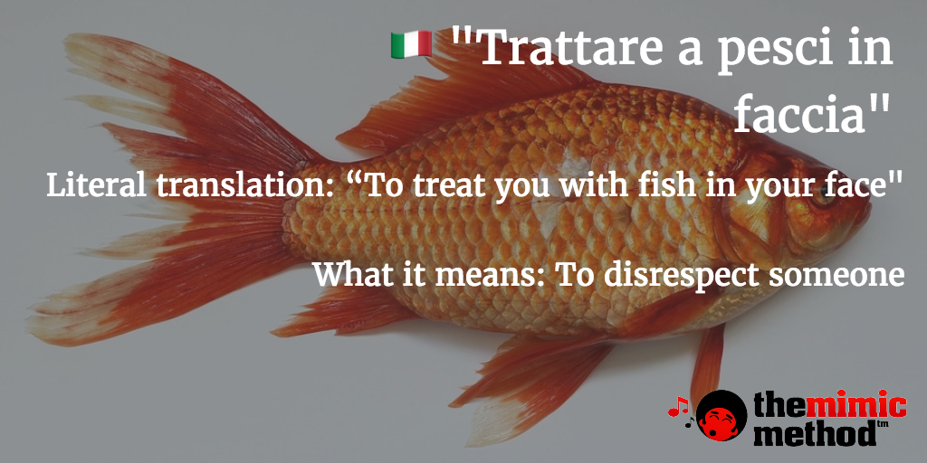 Italian idioms