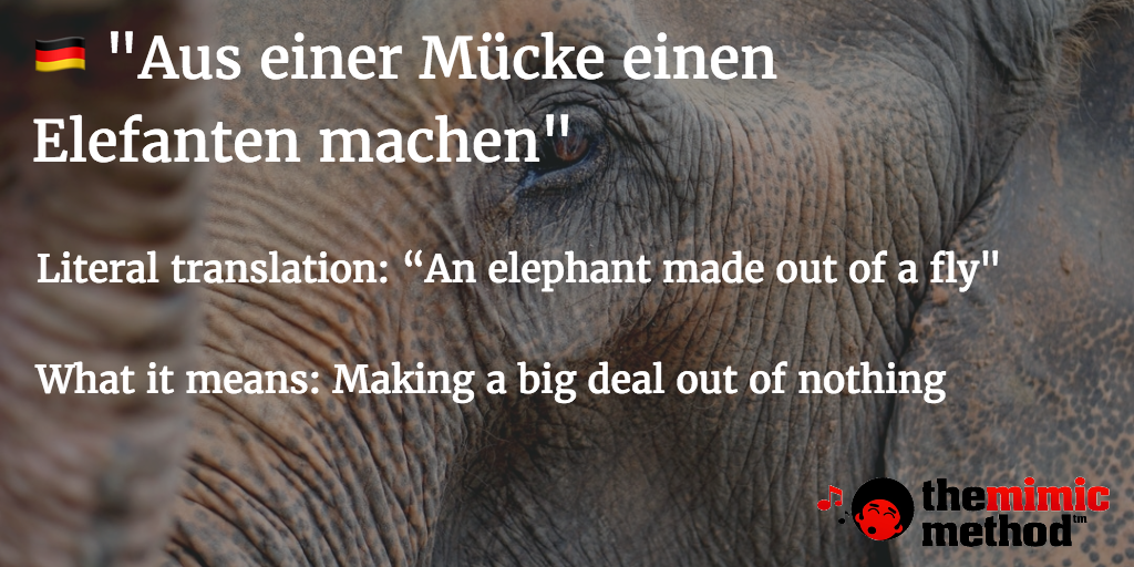 German idioms