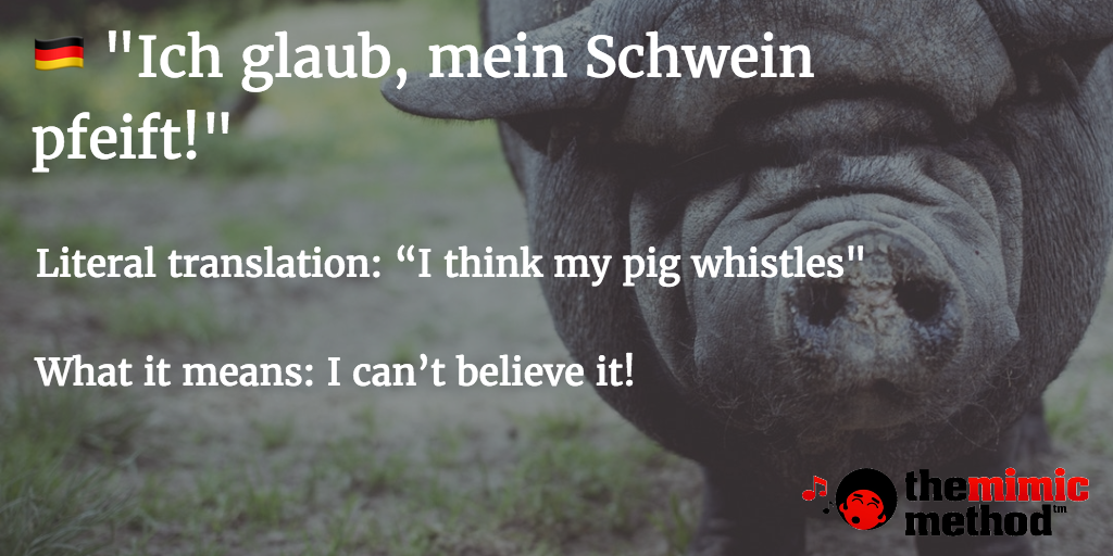 German idioms
