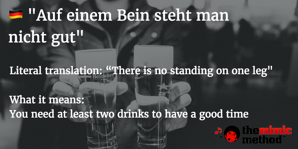 German idioms