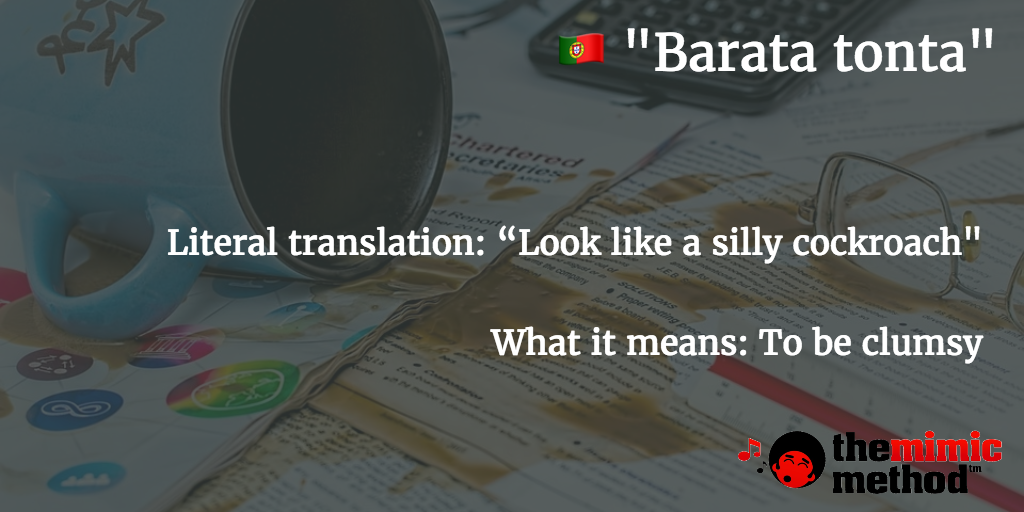 Portuguese idiom